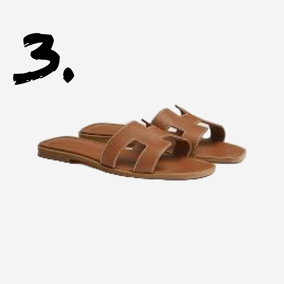 Sandales Oran luxe Hermès