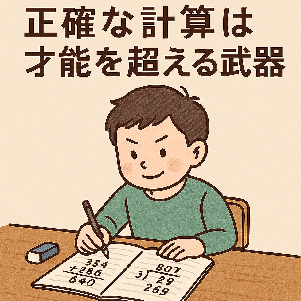 小学生から丁寧な学習を