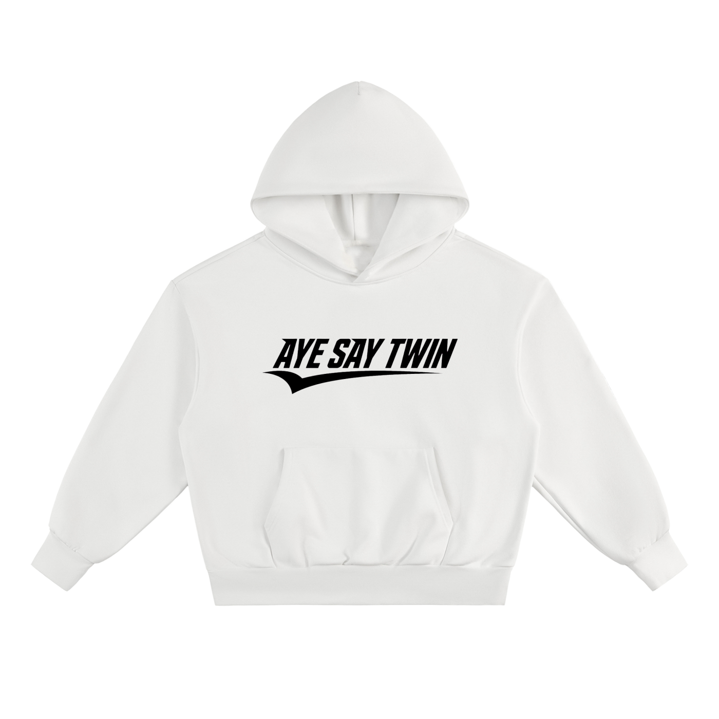 What We Doing "Aye Say Twin" Hoodie Heavyweight