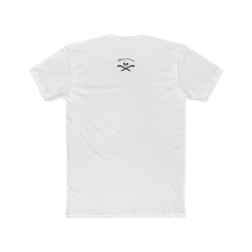 Thumbnail: Deep's Embrace men's t-shirt white rear