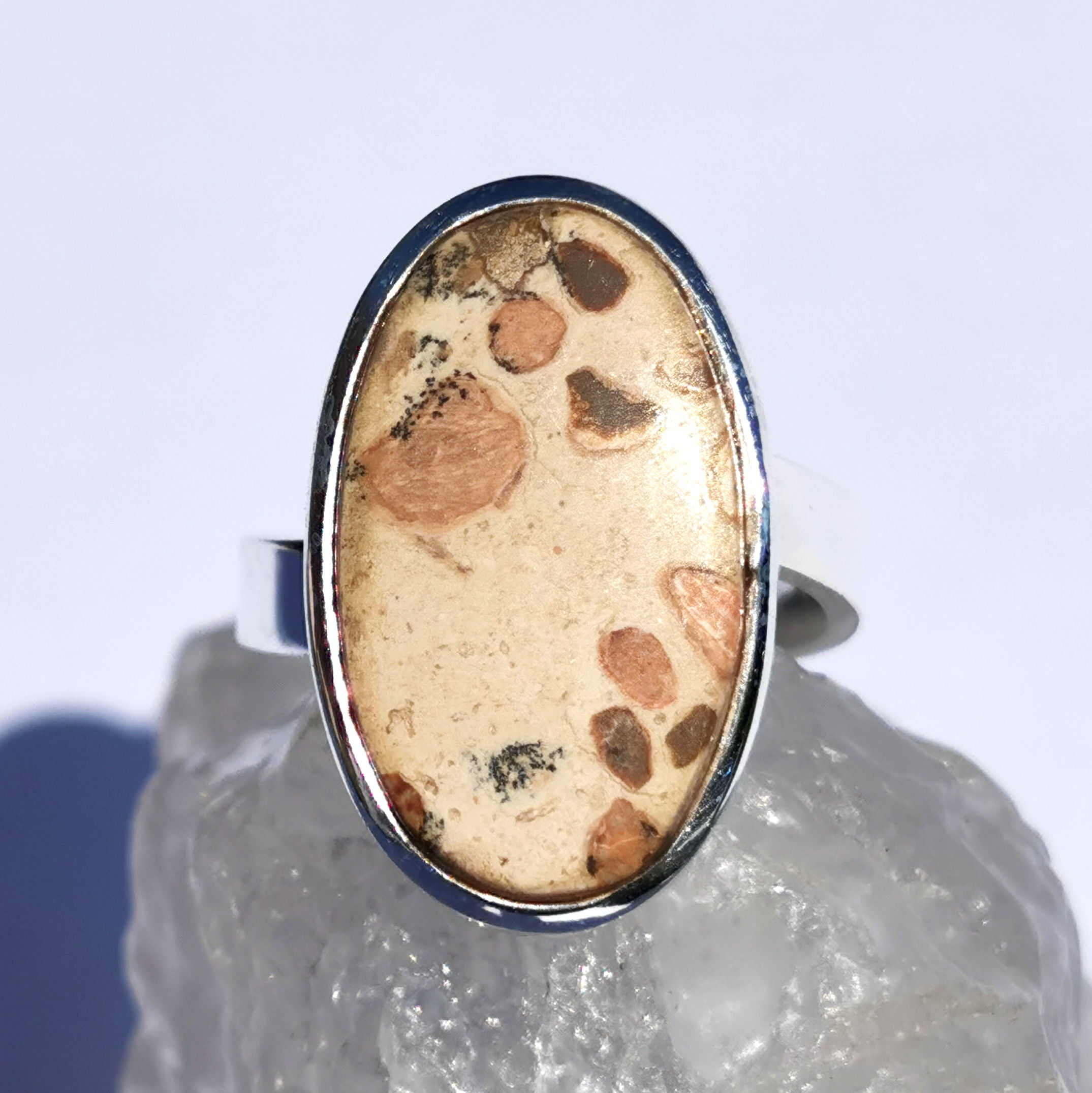 Poppy Jasper Ring