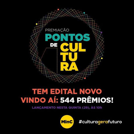 PREMIAÇÃO PONTOS DE CULTURA 2018