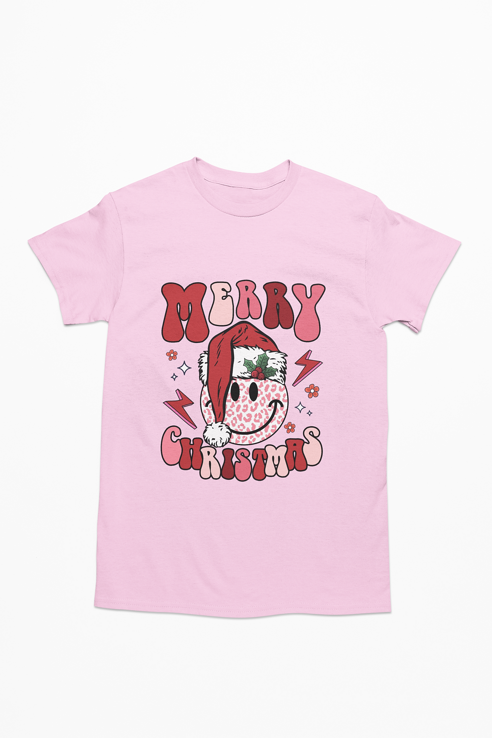 Kids Merry Christmas Smiley Face