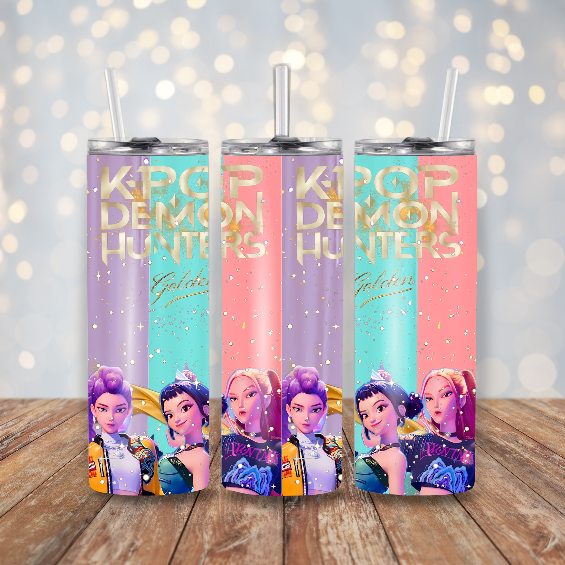 KPOP DEMON HUNTERS TUMBLERS