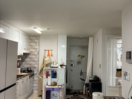 공기가 흐르면, 시선도 따라 흐른다