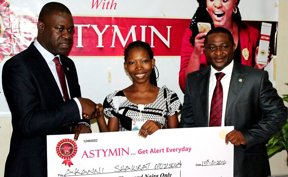 Astymin Get Alert April Star Winner