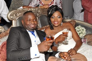 Funke and her hubby