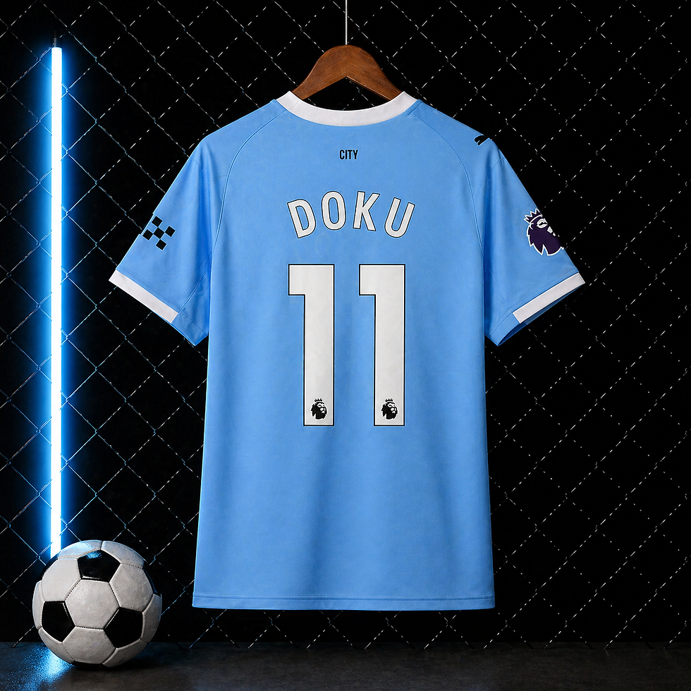 Miniature : Maillot Manchester City Sky Strike 2026 –  Personnalisable Nom & Numéro