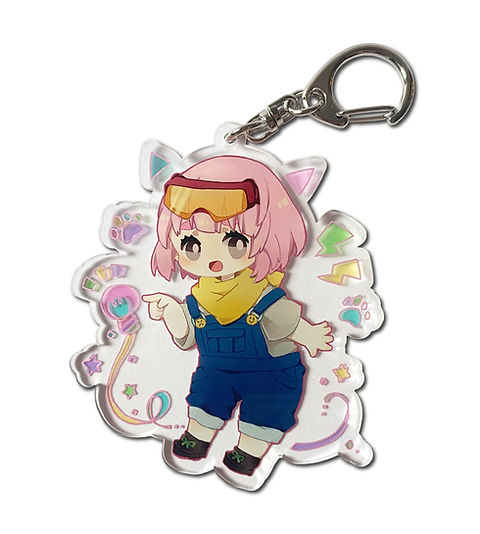 81～120個製作時単価：にゃんにゃんフェア-アクリルキーホルダー
