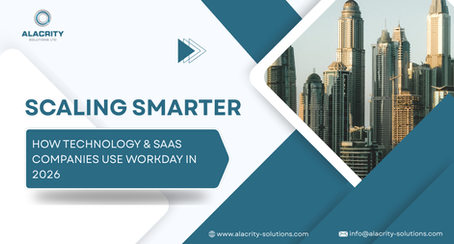 Scaling Smarter: How Technology & SaaS Companies Use Workday in 2026