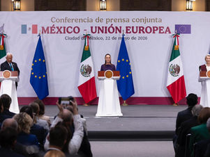 México y Unión Europea firman acuerdo; prevén inversión y más exportaciones