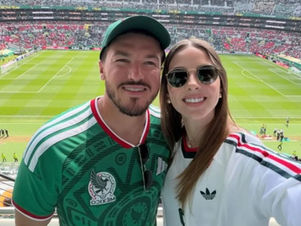 Acusan a Samuel García y Mariana de usar fondos públicos para promoverse en Mundial