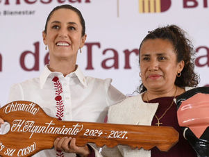 A unas horas de que asuma Trump, Claudia ratifica plan para defender a los migrantes