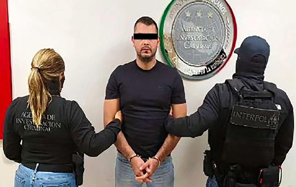 Erick Eduardo Ríos, alias El Trébol, es identificado como presunto integrante de una célula criminal dedicada al tráfico de drogas.