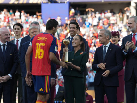 Sheinbaum brilla en EU: así fue invitación y asistencia a la final del Mundial