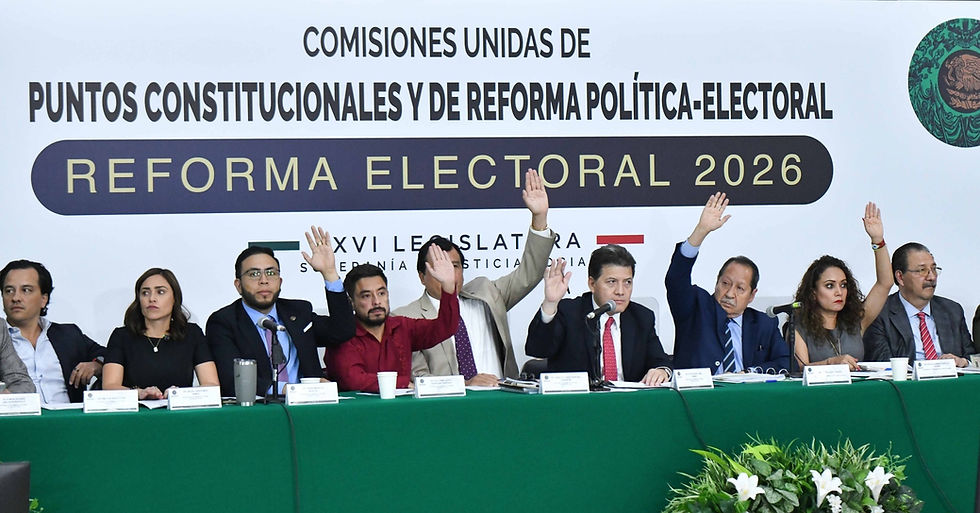 Al no obtener la mayoría calificada, el pleno de la Cámara de Diputados rechazó la iniciativa presidencial de reforma electoral.