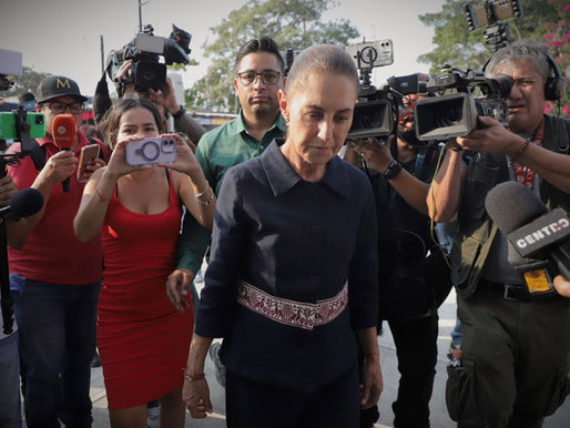 Sheinbaum visita a heridos del Tren Interoceánico; promete 30 mil pesos a víctimas