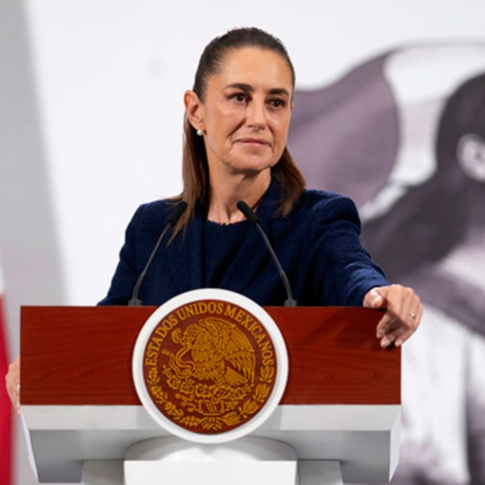Sheinbaum responde a dichos de Trump en el G7 sobre carteles en México