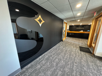Medical practice branding and logo development for Sirius Orthodontics in Liverpool, NY.