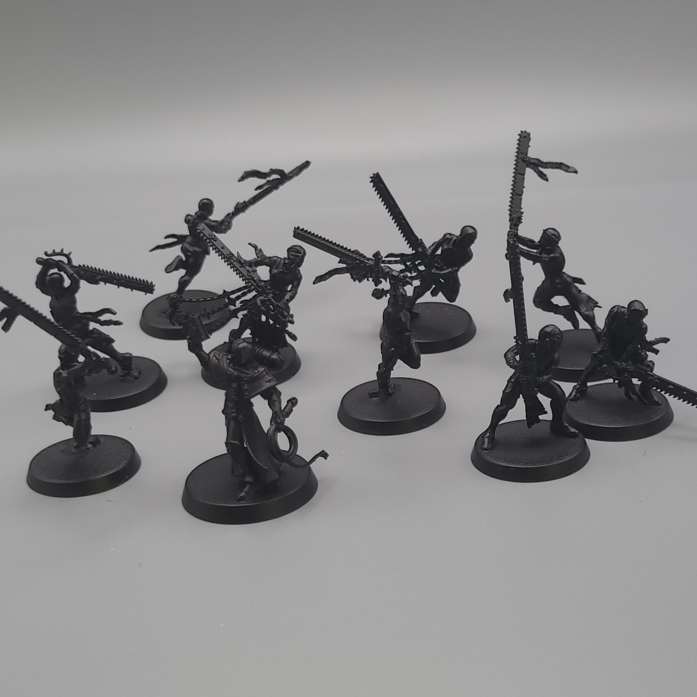 40k Sisters of Battle Repentia blk base painted 