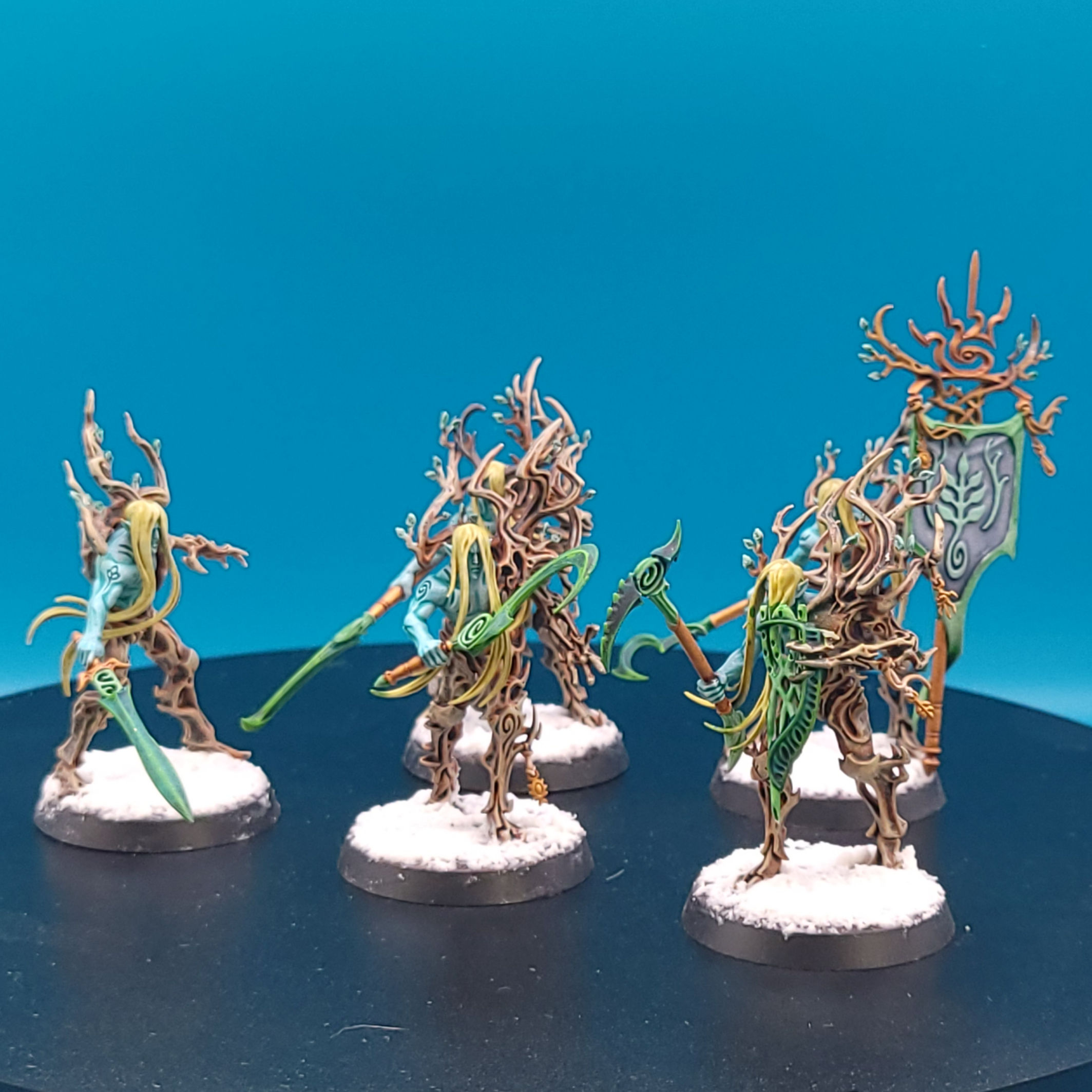 AOS Sylvaneth Treeguard Revenants