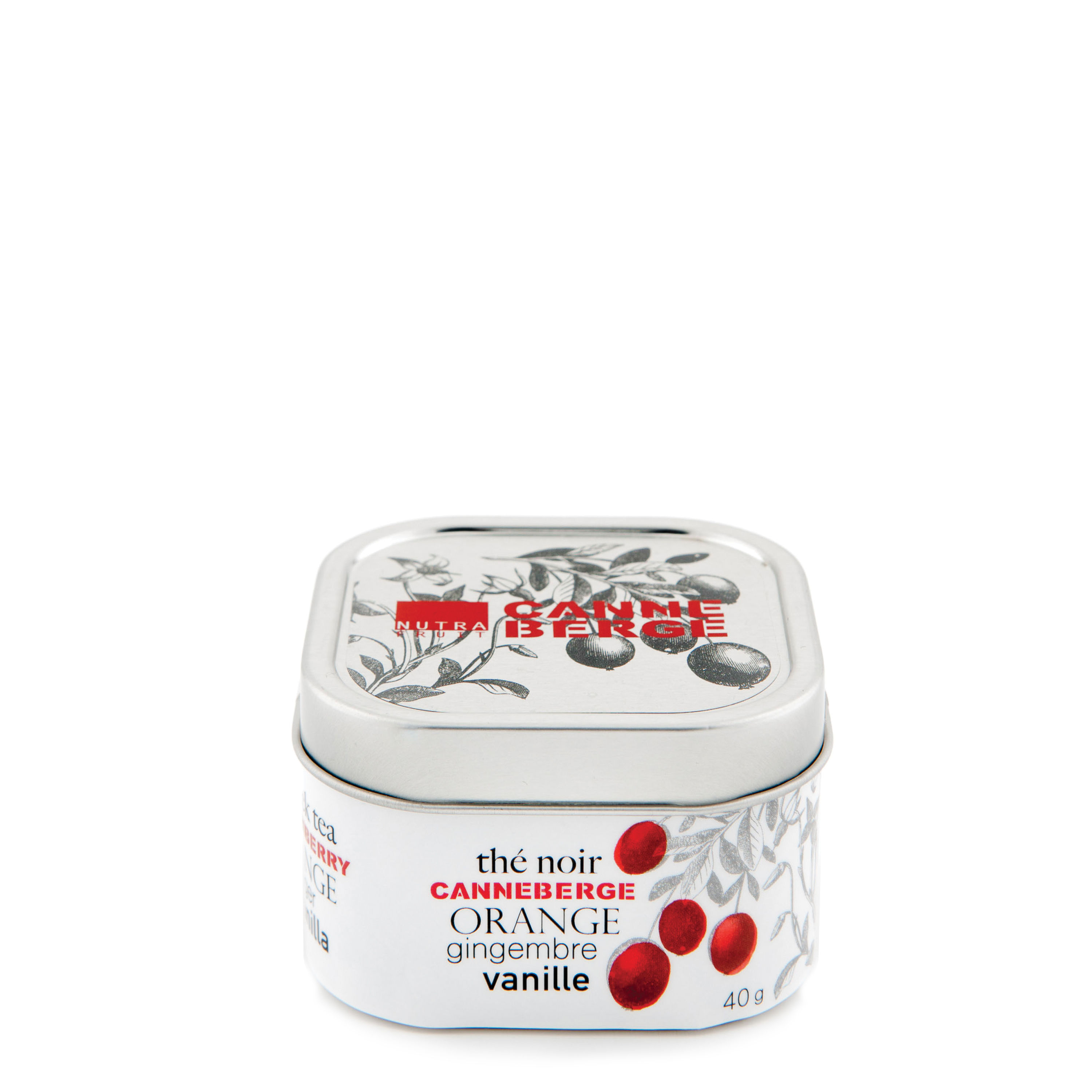 THÉ NOIR CANNEBERGE ORANGE GINGEMBRE VANILLE