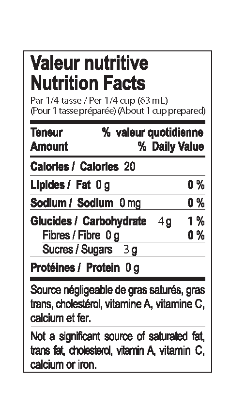 Thumbnail: JUS 100% PUR CANNEBERGES SANS SUCRE 500 ml