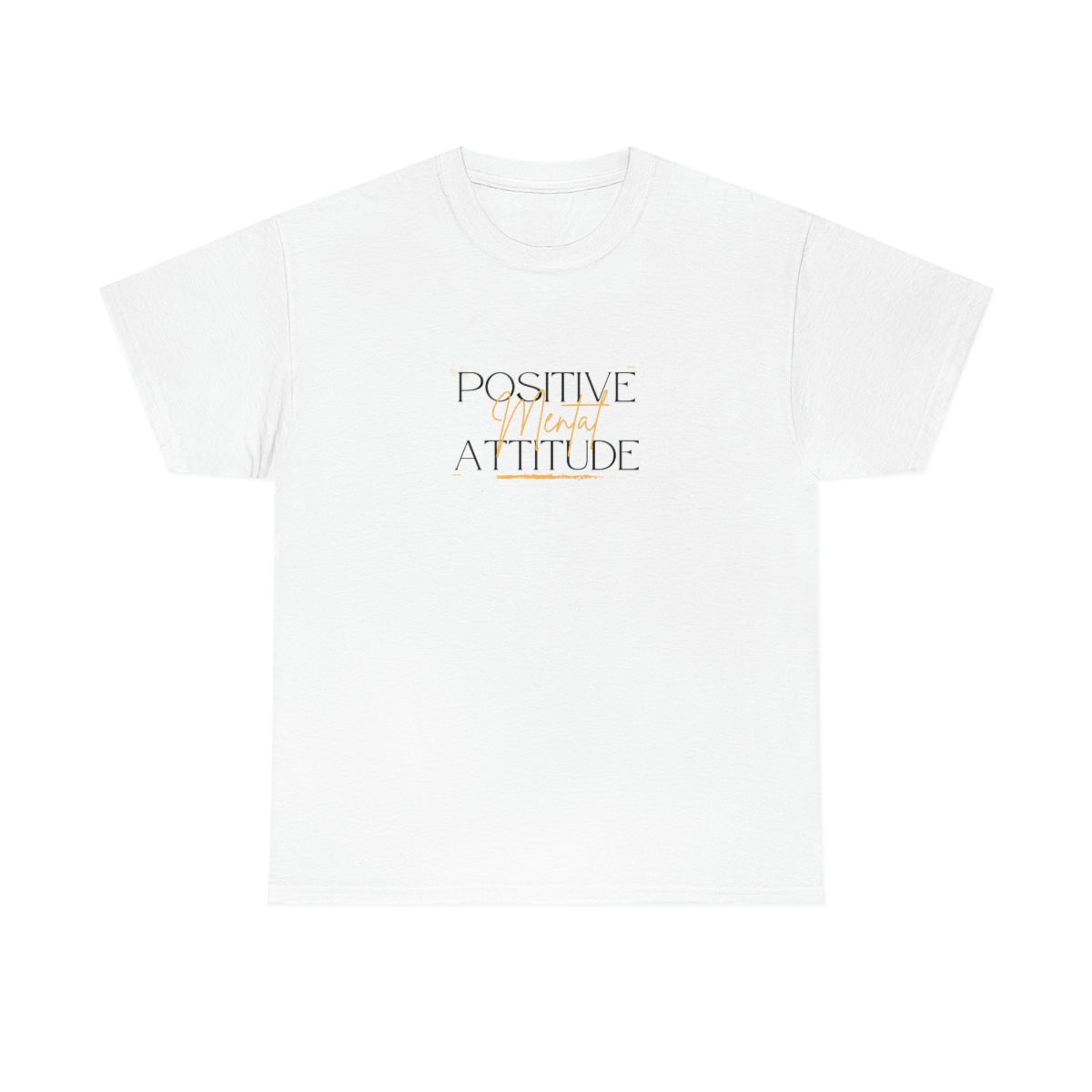 Positive Attitude Unisex Heavy Cotton Tee