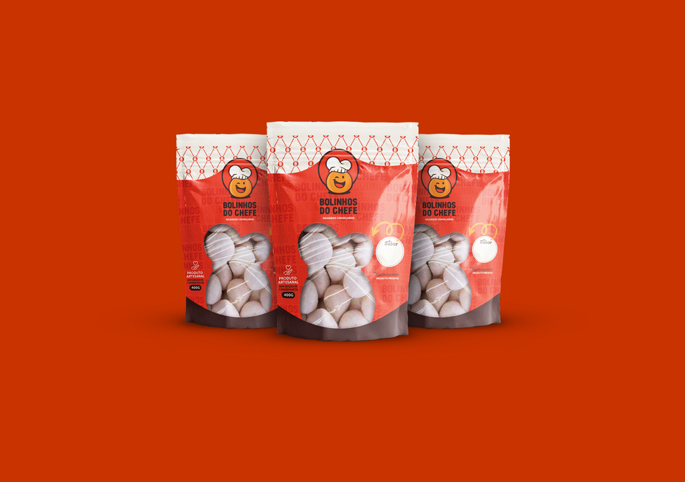 Design de embalagem para alimentos congelados