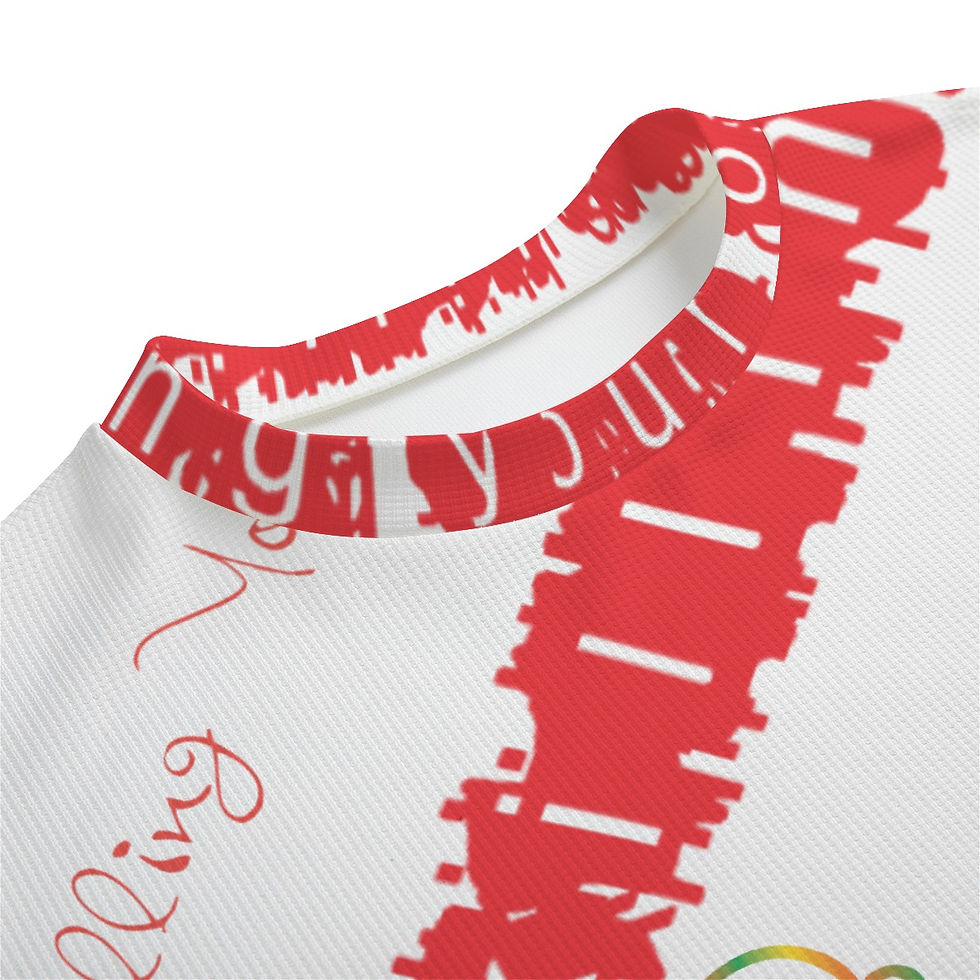 Thumbnail: All-Over Print Unisex Drop-shoulder T-shirt