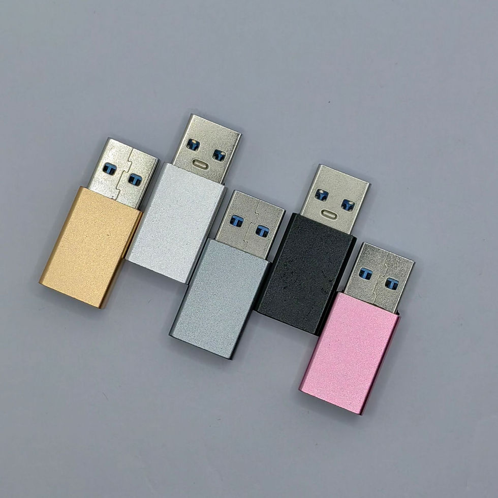 Miniatura: USB 3.0 to Type-C OTG Adapter for Fast Charging
