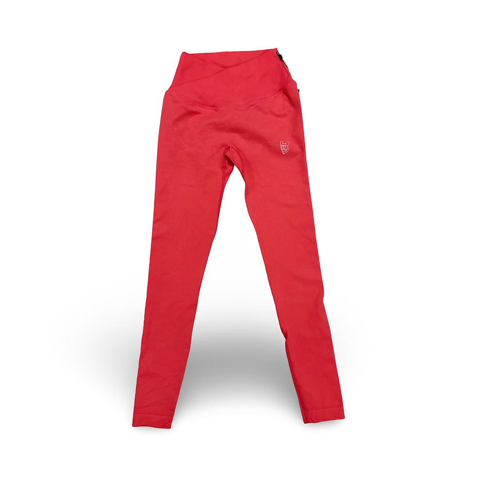 Thumbnail: Yoga Ribbed High Waisted Legging Bottoms