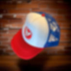Logo Red, White & Blue Cap