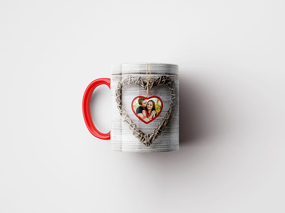 Valentine Inner Colour Red Mug