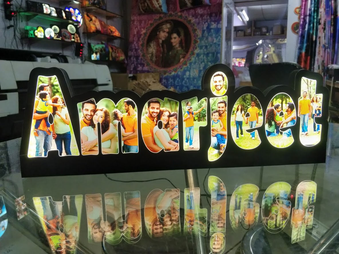 Led Photo Name Cutout