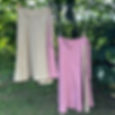 Wild Flow Wrap Skirt - Natural Dyed Organic Cotton Hemp