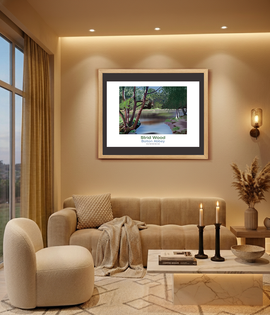 Thumbnail: Strid Wood, Bolton Abbey framed print