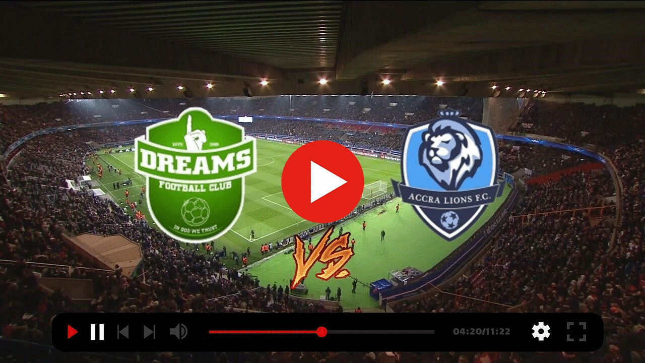 (livestream-) Dreams - Accra Lions live streaming 30 October 2022 content media