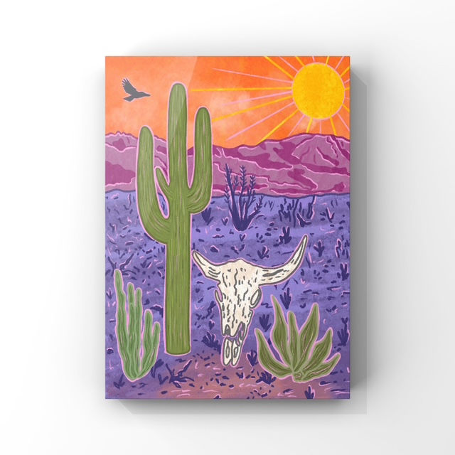 Saguaros 8x10
