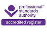 Professional Standards Authority (PSA) accredited register mark for UKCP