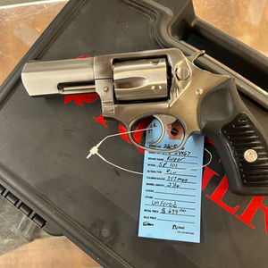 ruger sp101 unfired 357