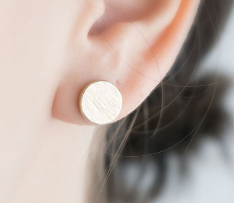 White Earring