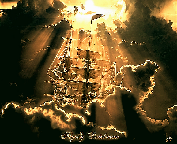 Americana-inspired archival artwork depicting a historic sailing ship emerging from light, representing permanence, craftsmanship, and legacy design