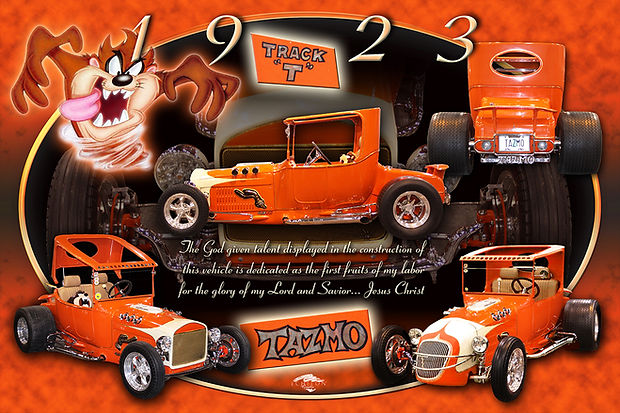 1923-TrackT-Automotive-Art.jpg, Car Sign Boards, Auto Car Boards, Car Show Signage, Show Car Displays, Artwork, Muscle Cars, Rat Rods, Street Rods, Gassers, T-Buckets, Roadsters, Vintage Auto Artwork, Antique Car Display Boards, Classic Cars, Automotive Artwork, https://echelongraphix.com/vintage-auto-gallery
