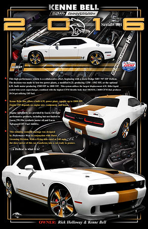2016-Kenne Bell-Hellcat-show-car-display-board, Challenger Car Sign Boards, Charger Auto Car Boards, Dodge Car Show Signage, Mopar Show Car Displays, Mopar Artwork, Muscle Cars, Rat Rods, Street Rods, Gassers, T-Buckets, Roadsters, Vintage Auto Artwork, Antique Cars, Classic Cars, Automotive Artwork, https://echelongraphix.com/mopar-gallery