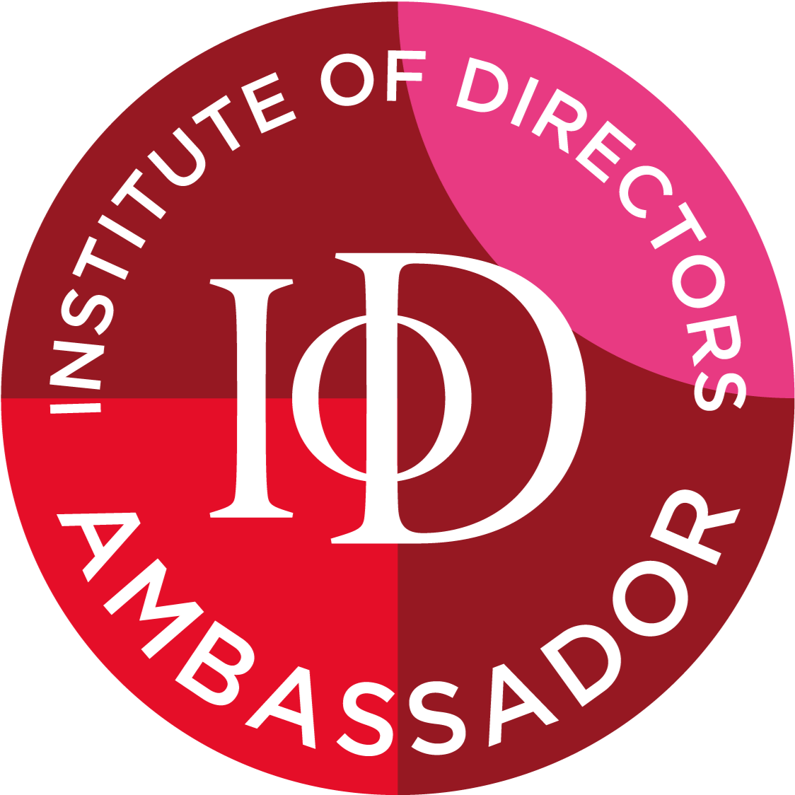 IoD Ambassador logo - demonstrating commitment to leadership marketing excellence