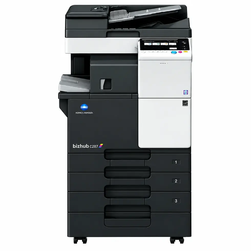 Konica Minolta bizhub C287 A3 colour multifunction printer