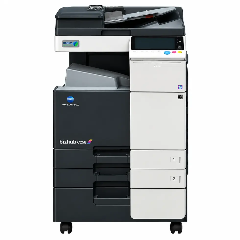 Konica Minolta bizhub C258 A3 colour multifunction printer
