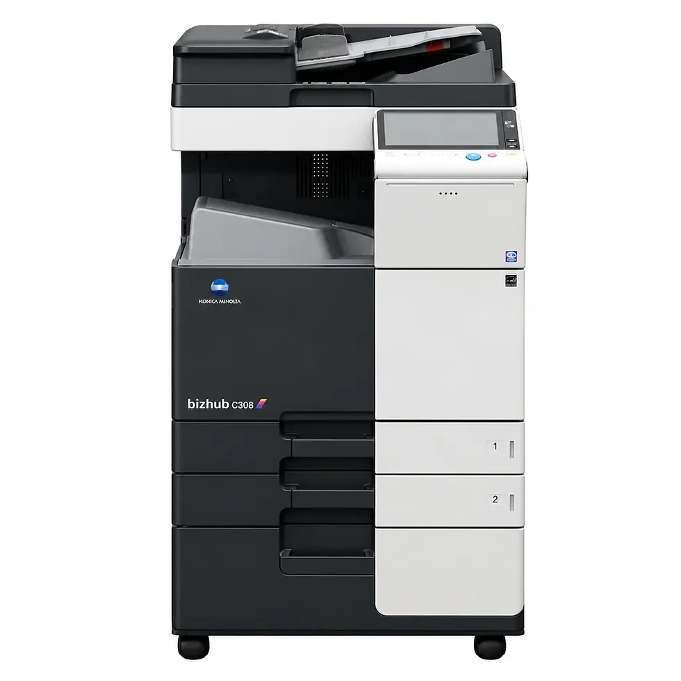 Konica Minolta bizhub C308 A3 colour multifunction printer