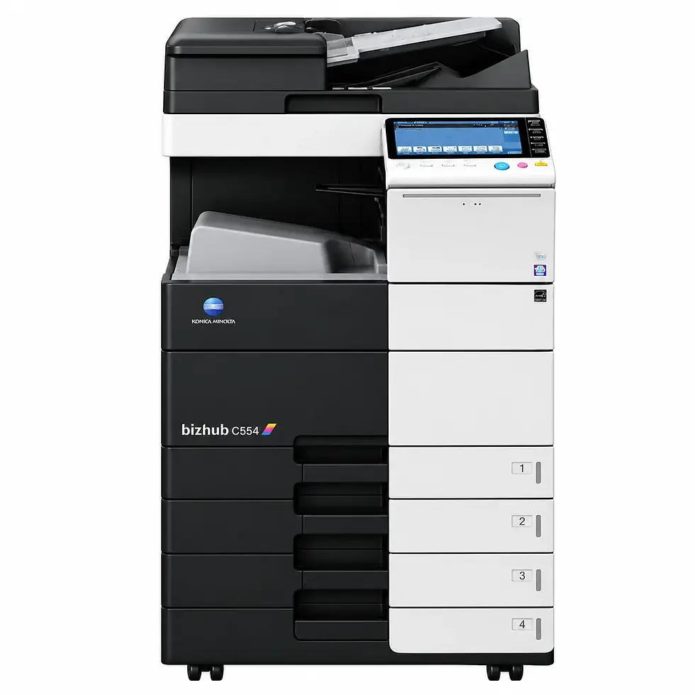 Konica Minolta bizhub C554 A3 colour multifunction printer